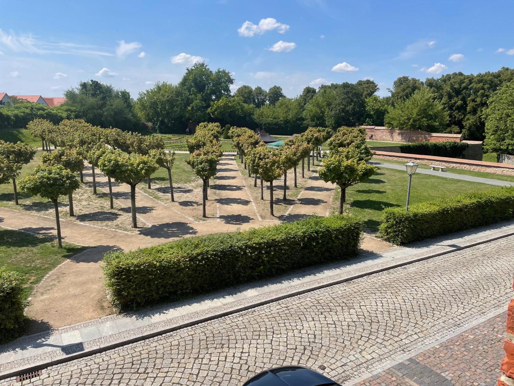 Appartments Zur Schlosswache Delitzsch Dış mekan fotoğraf